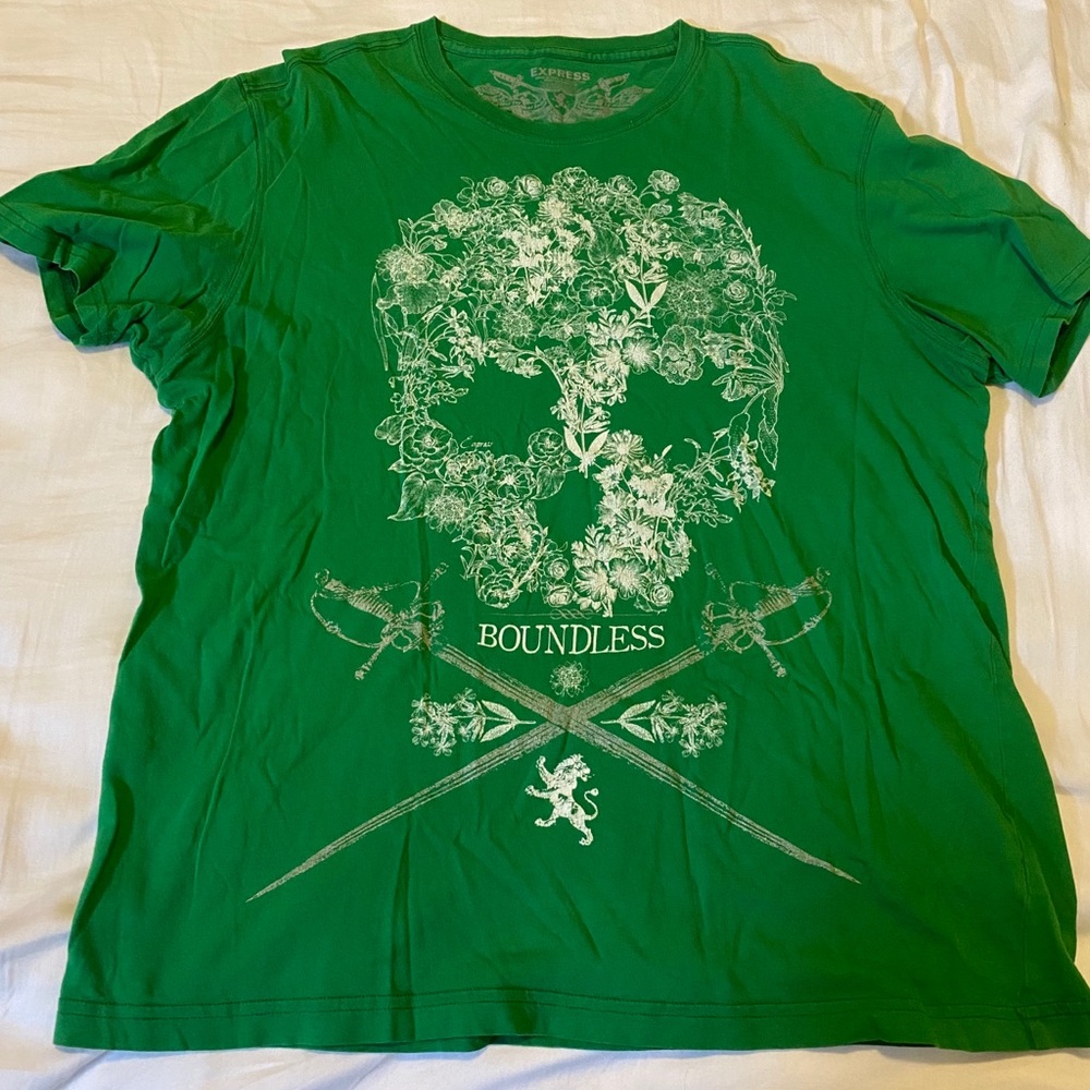 Men’s Express Green T-Shirt Large